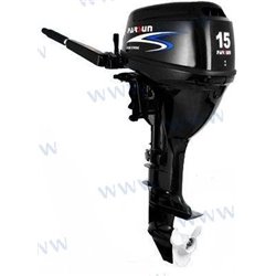 MOTOR PARSUN 4T 15 H.P. ELEC/MAN LARGO E