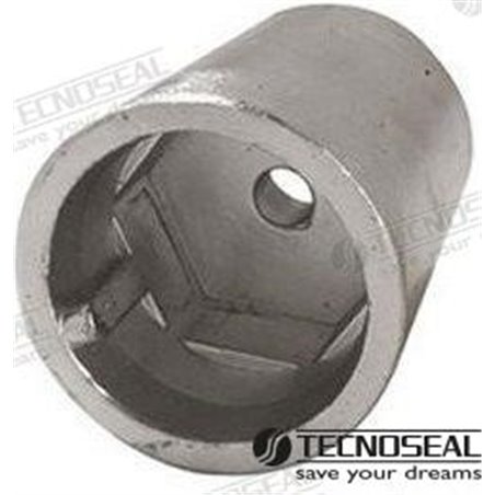 ANODO RADICE HEXAGONAL ZINC EJE 100MM