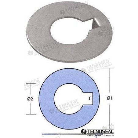 ARANDELA INOX RADICE ZINC EJE 55