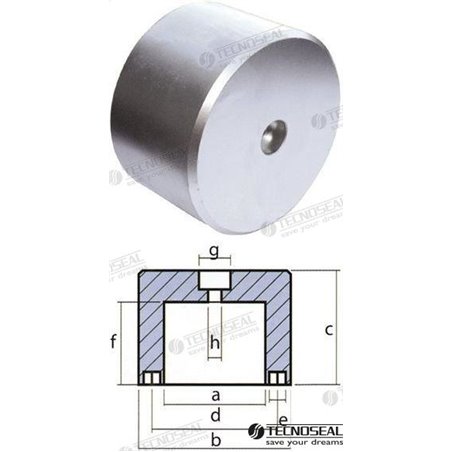 ANODO RIVA OPERA ZINC 4,8KG.