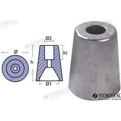 ANODO FERRETI ZINC EJE 45