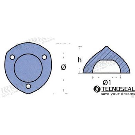 ANODO MAX PROP ZINC 52MM.