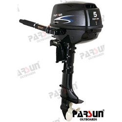 MOTOR PARSUN 4T - 5 H.P. MANUAL/CORTO