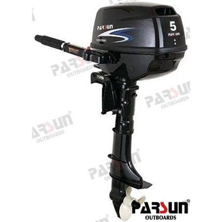 MOTOR PARSUN 4T - 5 H.P. MANUAL/CORTO
