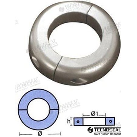 COLLAR PLANO ZINC 120MM.