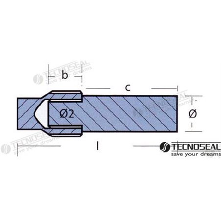 ANODO ZINC VOLVO 200-250-270