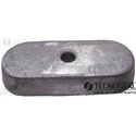 ANODO YAMAHA PLACA  F8C-68T 2000-4T ZINC