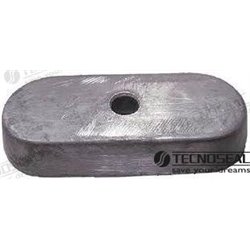 ANODO YAMAHA PLACA  F8C-68T 2000-4T ZINC