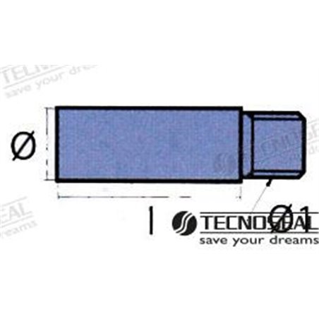 ANODO MOTOR YANMAR ZINC Ø 12,5MM