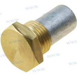 ANODO 15*20 M8*L9 c/TAPON