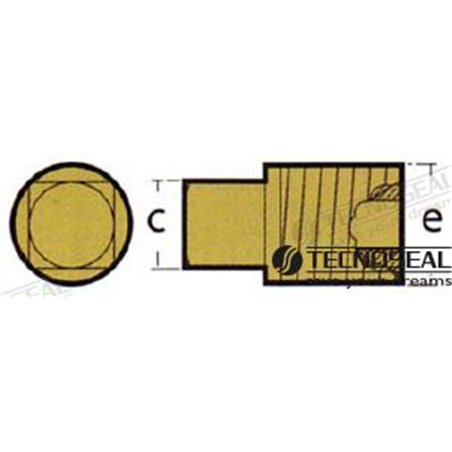 TAPON ANODO REFRIGERACION G.M TEN02000TP