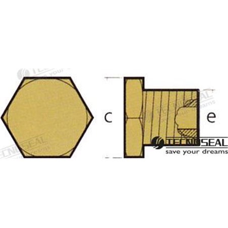 TAPON ANODO REFRIGERACION AIFO TEN02012T