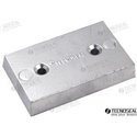 ANODO ARNESON ZINC 155X100X20MM 2KG