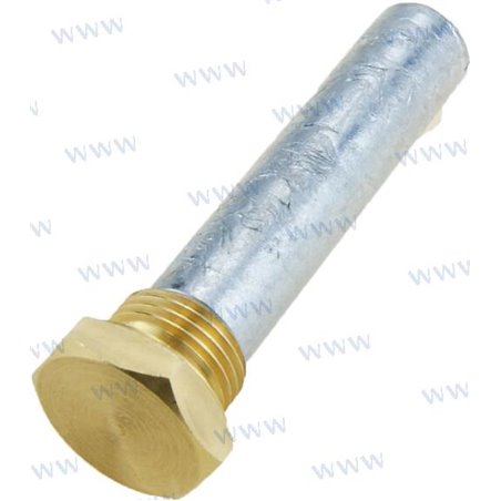 ANODO BARRA ZF ZINC Ø15 MM