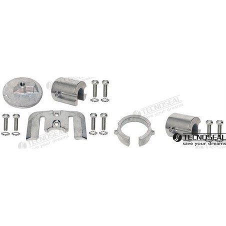 KIT ANODOS ZINC  MERCURY BRAVO ONE