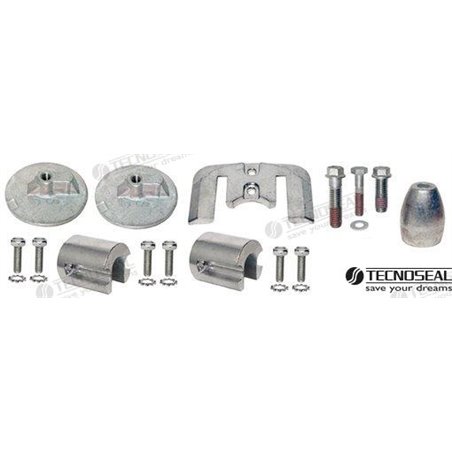 KIT ANODOS ZINC MERCURY BRAVO III-2004