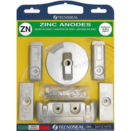 KIT ANODOS ZINC MERCURY VERADO 6