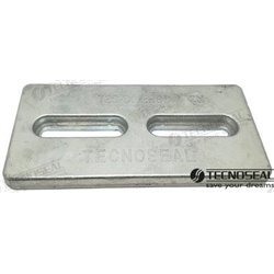 ANODO PLACA ZINC DIVERS 305X152X25MM
