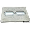 ANODO PLACA ZINC 152X102X13MM MINIDIVERS