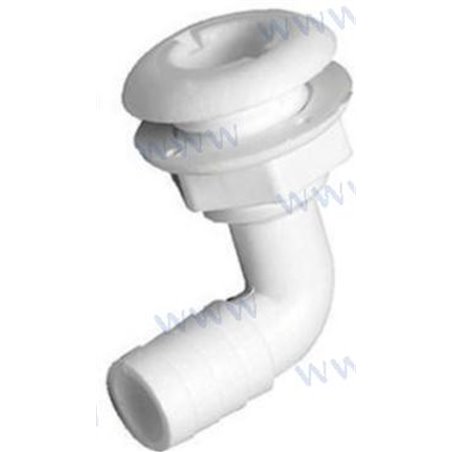 PASACASCOS 90º PARA MANGUERAS DE 29 MM.