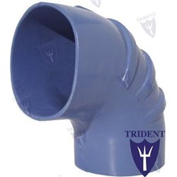 CODO ESCAPE SILICONA 90ºX150MM