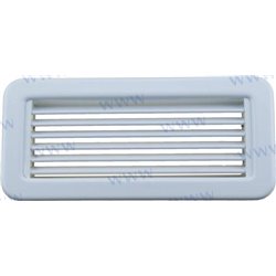 REJILLA SALIDA ABS BLANCA 10x4