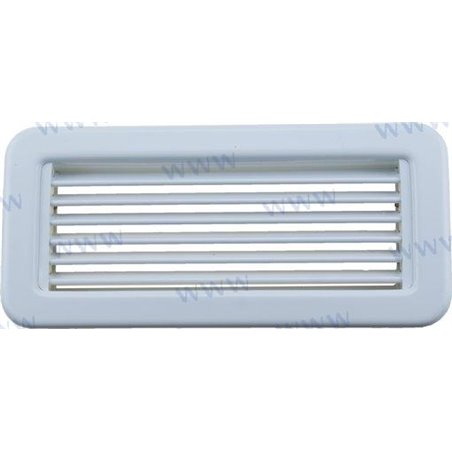 REJILLA SALIDA ABS BLANCA 10x4