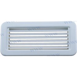 REJILLA SALIDA ABS BLANCA 10x5