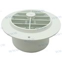 REJILLA  PVC AJUSTABLE BLANCA dim. 100mm