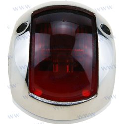 LUZ NAVEGACION AISI316/112.5° ROJA