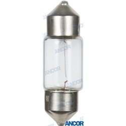 BOMBILLA FESTOON 12V. 10W. (2)