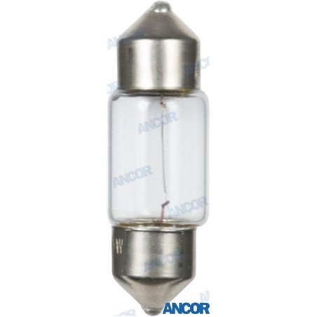 BOMBILLA FESTOON 12V. 10W. (2)