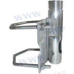 SOPORTE INOX PARA MASTIL-ABRAZADERA