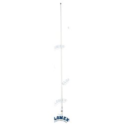 ANTENA VHF  - 2,4 M - FIBRA  ROSCA PVC.