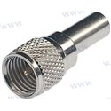 CONECTOR MINI UHF MACHO PARA RG58