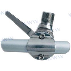 SOPORTE DE INOX ORIENTABLE DE CANDELERO