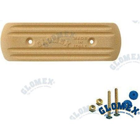 PLACA DE MASA  RECTANGULAR -  205X64X13