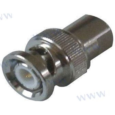 ADAPTADOR FME MACHO A BNC MACHO