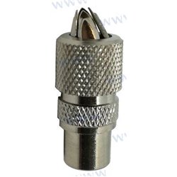 CONECTOR MACHO PARA CABLE TV-IEC 9,5MM
