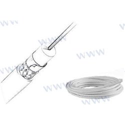 CABLE TV RG6/U BAJA PERDIDA 75OHMS 20MTS