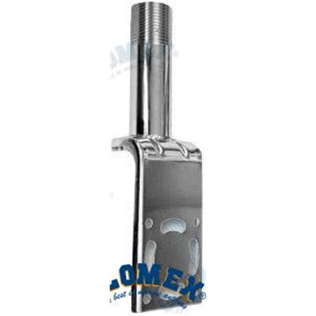 SOPORTE MASTIL EN INOXIDABLE EN "L" - AL