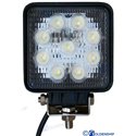 FOCO LED DE CUBIERTA 27 W NEGRO