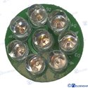 BOMBILLA 8 LEDS ROJO 12V