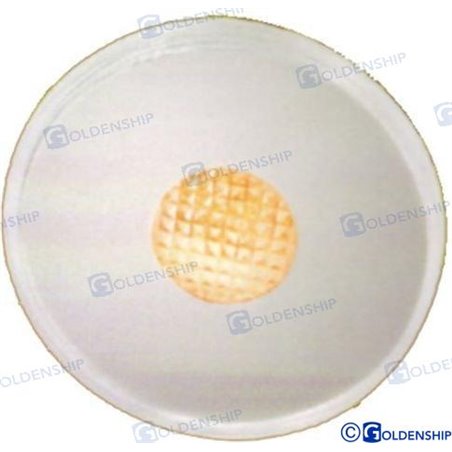 LUZ INTERIOR/EXTERIOR REDONDA LED NARANJ