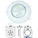 PLAFON INTERIOR LED 6W 12V&24V BLANCO