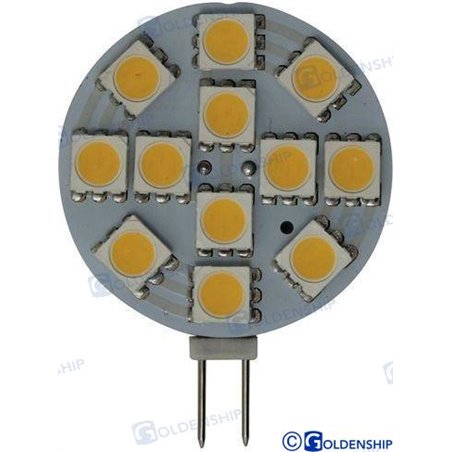 BOMBILLA G4 HORIZONTAL 12 LED 2,2W 12 V