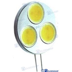 BOMBILLA G4  HORIZONTAL  3LED 4,5W 12V