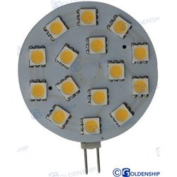 BOMBILLA G4  VERTICAL  15LED 3W 12/30V