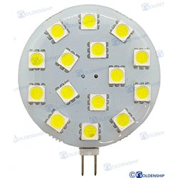 BOMBILLA G4  HORIZONTAL  15LED 3W 12/30V