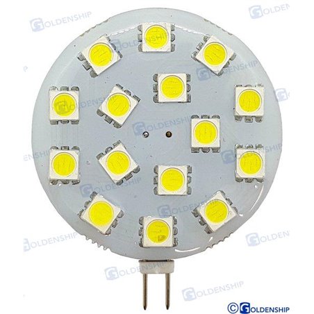 BOMBILLA G4  HORIZONTAL  15LED 3W 12/30V